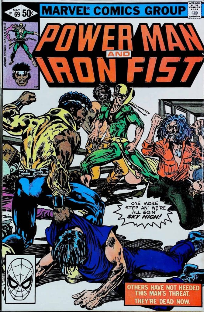 Power Man & Iron Fist #69, vue de l'exemplaire