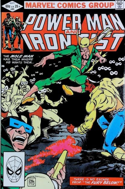 Couverture de POWER MAN & IRON FIST (1972) #85 - par Carl Potts - lecubeacomics.com