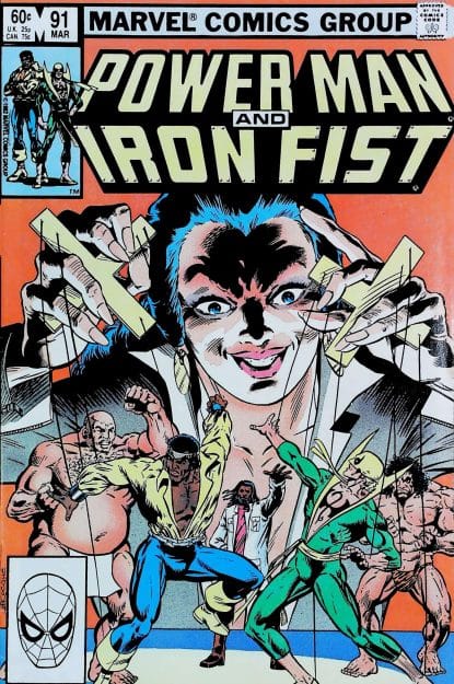 Couverture de POWER MAN & IRON FIST (1972) #91 - par Greg LaRocque - lecubeacomics.com