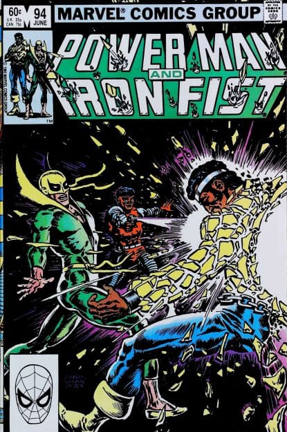 Couverture de POWER MAN & IRON FIST (1972) #94 - par Ernie Chan - lecubeacomics.com