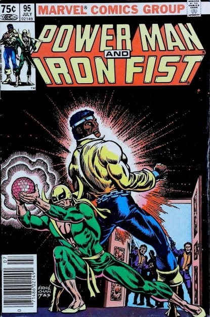 Couverture de POWER MAN & IRON FIST (1972) #95 - par Ernie Chan - lecubeacomics.com