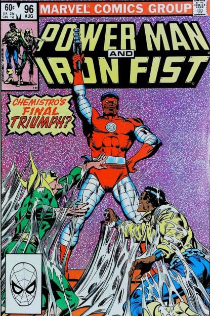 Couverture de POWER MAN & IRON FIST (1972) #96 - par Ernie Chan - lecubeacomics.com