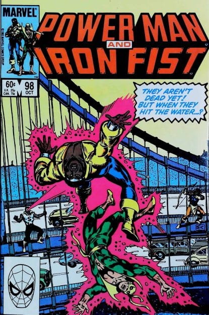 Couverture de POWER MAN & IRON FIST (1972) #98 - par Ernie Chan - lecubeacomics.com