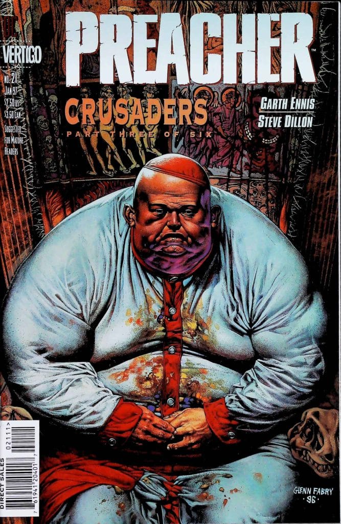 Preacher #21, vue de l'exemplaire