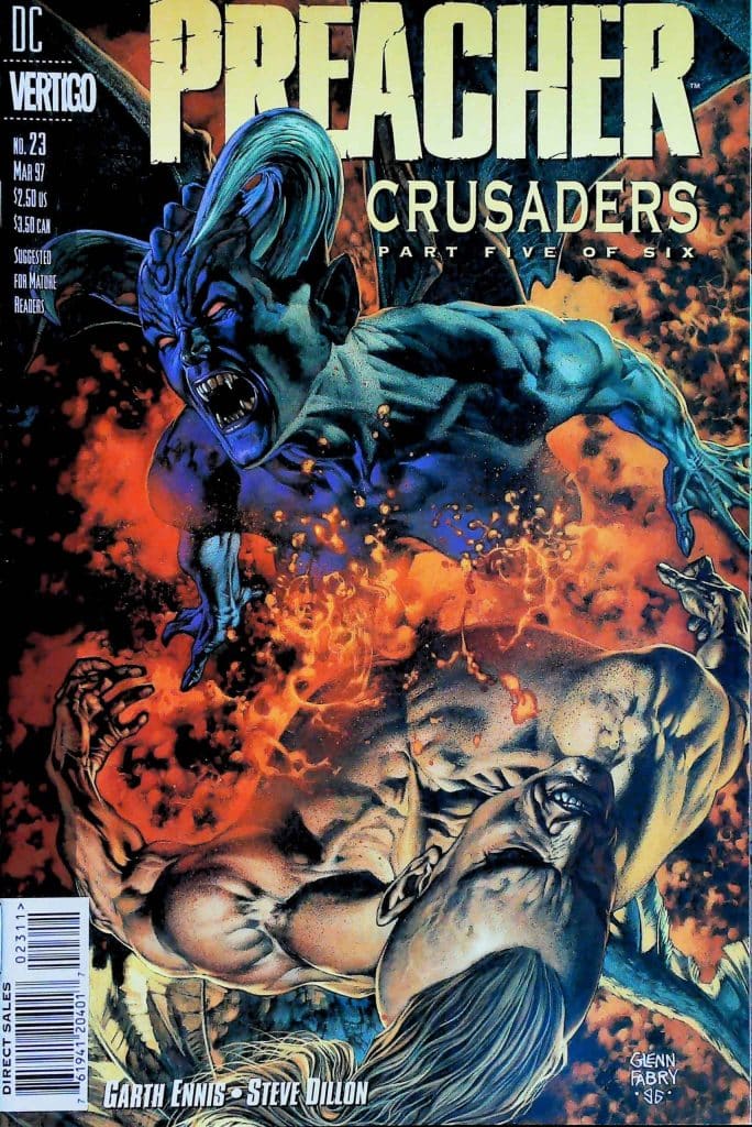 Preacher #23, vue de l'exemplaire