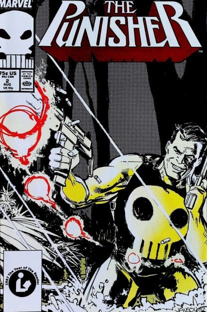 Couverture de PUNISHER (1987) #2 - par Klaus Janson - lecubeacomics.com