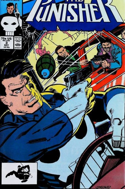 Couverture de PUNISHER (1987) #3 - par Klaus Janson - lecubeacomics.com