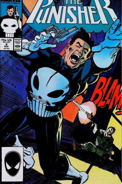 Couverture de PUNISHER (1987) #4 - par Klaus Janson - lecubeacomics.com