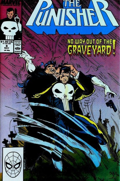 Couverture de PUNISHER (1987) #8 - par Whilce Portacio - lecubeacomics.com