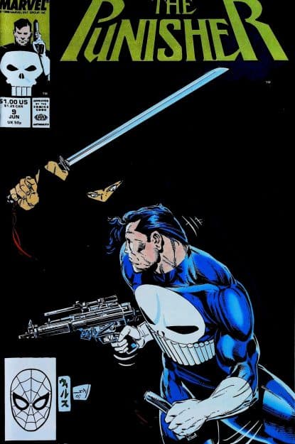 Couverture de PUNISHER (1987) #9 - par Whilce Portacio - lecubeacomics.com