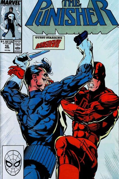 Couverture de PUNISHER (1987) #10 - par Whilce Portacio - lecubeacomics.com