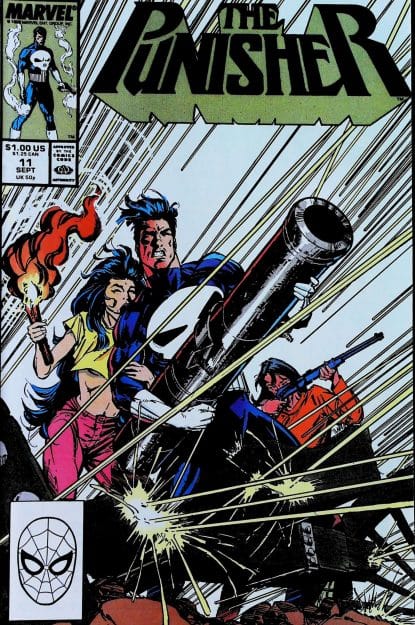 Couverture de PUNISHER (1987) #11 - par Whilce Portacio - lecubeacomics.com