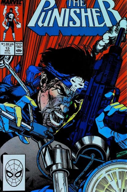 Couverture de PUNISHER (1987) #13 - par Whilce Portacio - lecubeacomics.com