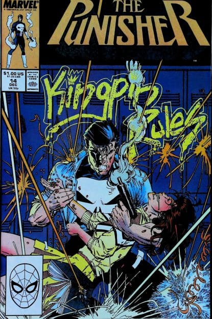 Couverture de PUNISHER (1987) #14 - par Whilce Portacio - lecubeacomics.com