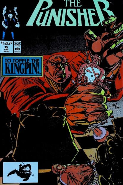 Couverture de PUNISHER (1987) #15 - par Scott Williams - lecubeacomics.com