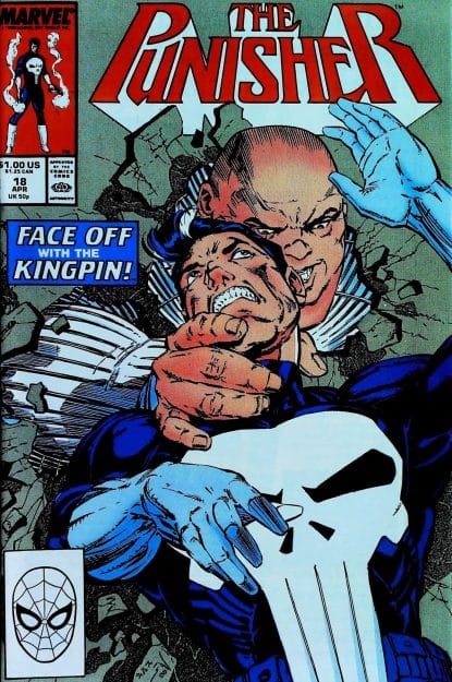 Couverture de PUNISHER (1987) #18 - par Whilce Portacio - lecubeacomics.com