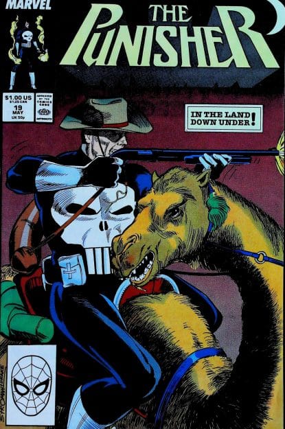 Couverture de PUNISHER (1987) #19 - par Larry Stroman - lecubeacomics.com