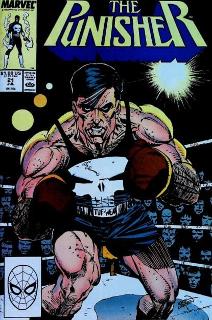 Couverture de PUNISHER (1987) #21 - par Erik Larsen - lecubeacomics.com