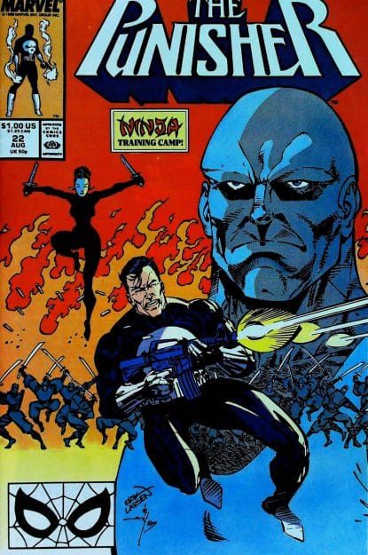 Couverture de PUNISHER (1987) #22 - par Erik Larsen - lecubeacomics.com