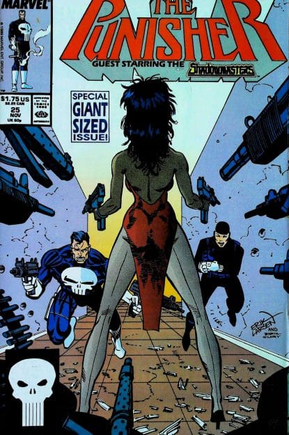 Couverture de PUNISHER (1987) #25 - par Erik Larsen - lecubeacomics.com