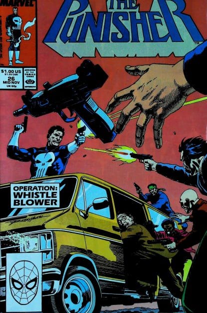 Couverture de PUNISHER (1987) #26 - par Russ Heath - lecubeacomics.com