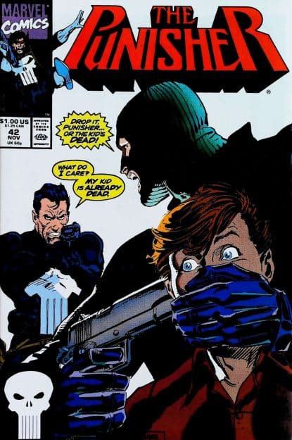 Couverture de PUNISHER (1987) #42 - par Ron Wagner - lecubeacomics.com