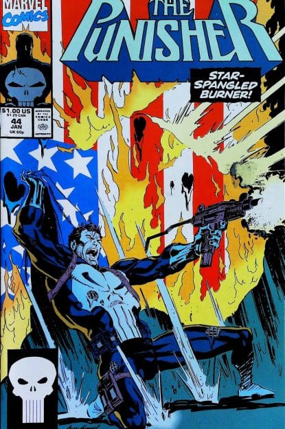 Couverture de PUNISHER (1987) #44 - par Andy Kubert - lecubeacomics.com