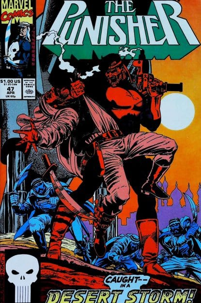 Couverture de PUNISHER (1987) #47 - par Hugh Haynes - lecubeacomics.com