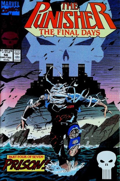 Couverture de PUNISHER (1987) #56 - par Joe Quesada - lecubeacomics.com