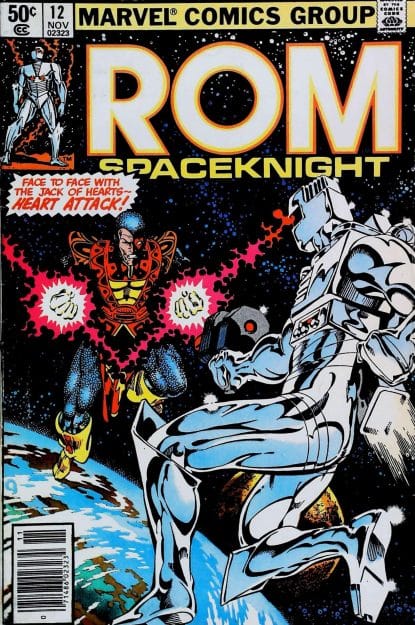 Couverture de ROM (1979) #12 - par Michael Golden - lecubeacomics.com