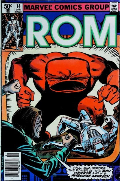 Couverture de ROM (1979) #14 - par Dave Cockrum - lecubeacomics.com