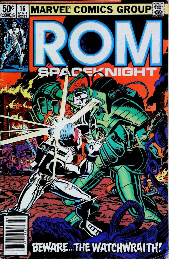 Rom #16, vue de l'exemplaire