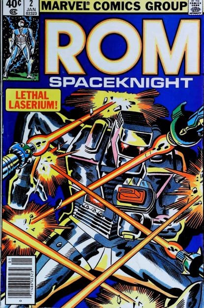 Couverture de ROM (1979) #2 - par Al Milgrom - lecubeacomics.com
