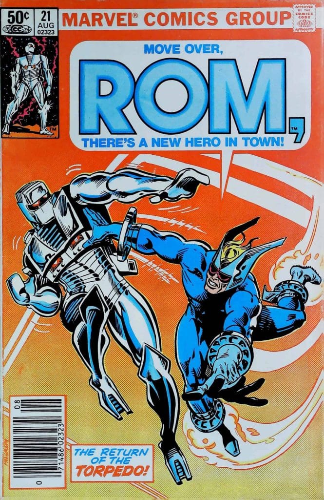 Rom #21, vue de l'exemplaire
