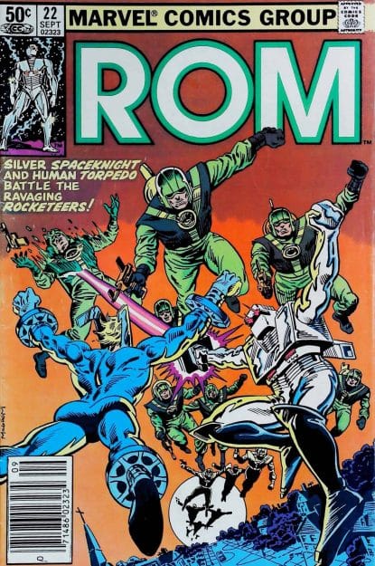 Couverture de ROM (1979) #22 - par Al Milgrom - lecubeacomics.com