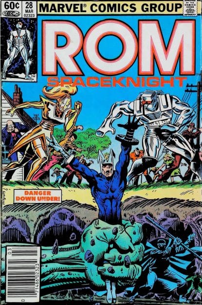 Couverture de ROM (1979) #28 - par Al Milgrom - lecubeacomics.com
