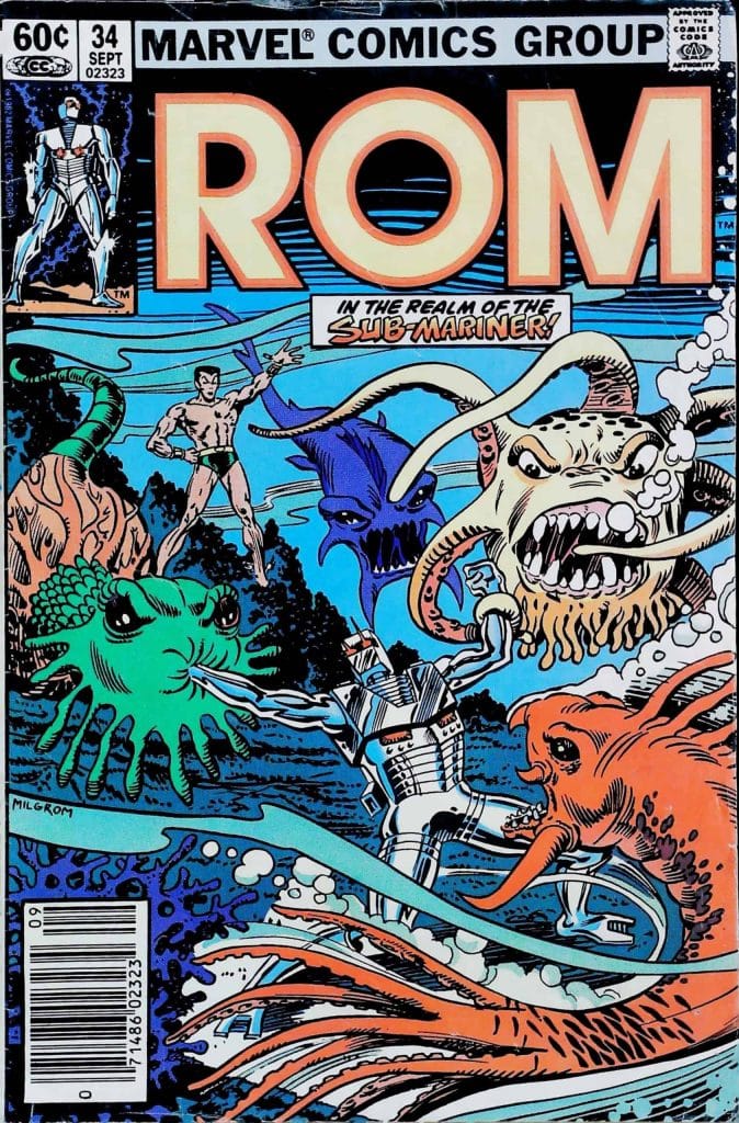 Rom #34, vue de l'exemplaire