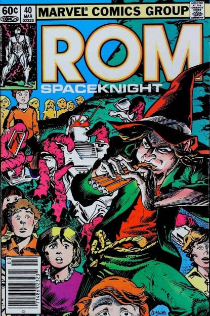 Couverture de ROM (1979) #40 - par Steve Leialoha - lecubeacomics.com
