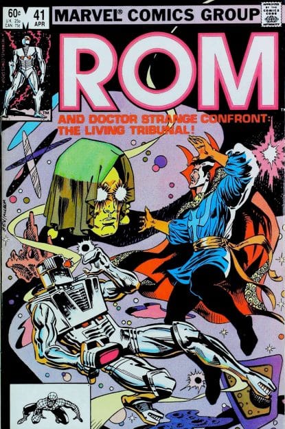 Couverture de ROM (1979) #41 - par Marie Severin - lecubeacomics.com