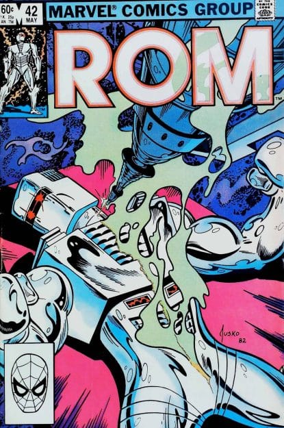 Couverture de ROM (1979) #42 - par Joe Jusko - lecubeacomics.com