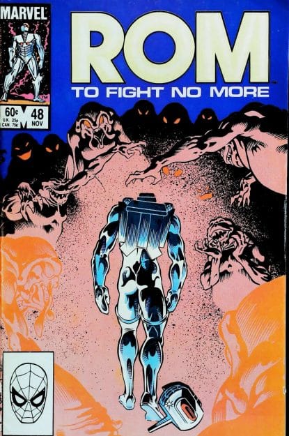 Couverture de ROM (1979) #48 - par Ian Akin - lecubeacomics.com
