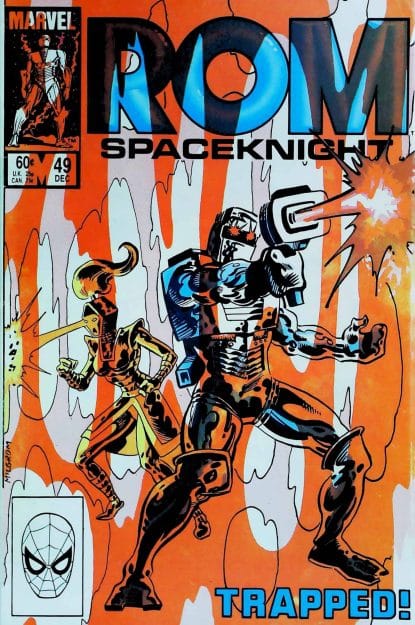 Couverture de ROM (1979) #49 - par Al Milgrom - lecubeacomics.com