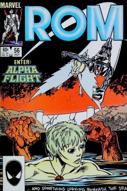 Couverture de ROM (1979) #56 - par John Byrne - lecubeacomics.com