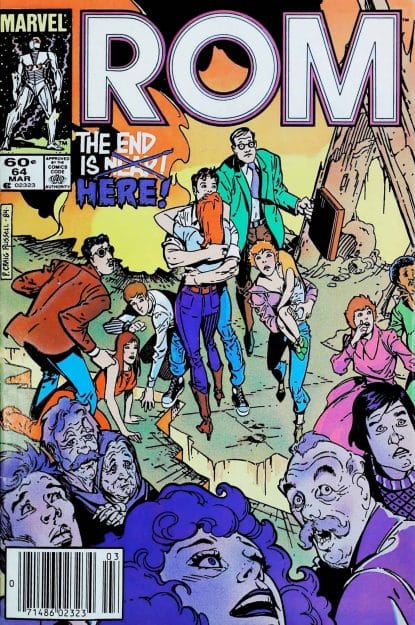 Couverture de ROM (1979) #64 - par P. Craig Russell - lecubeacomics.com