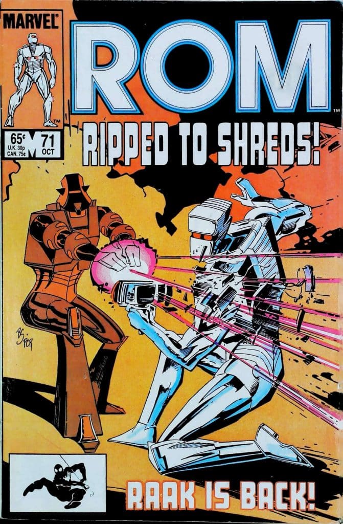 Rom #71, vue de l'exemplaire