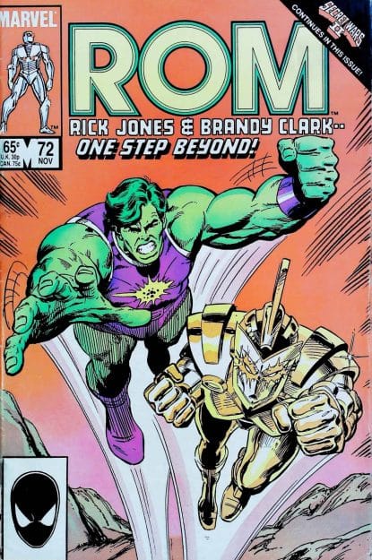 Couverture de ROM (1979) #72 - par Kerry Gammill - lecubeacomics.com
