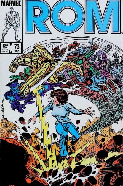 Couverture de ROM (1979) #73 - par Al Milgrom - lecubeacomics.com
