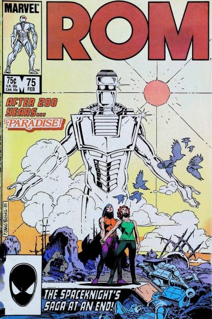 Couverture de ROM (1979) #75 - par P. Craig Russell - lecubeacomics.com