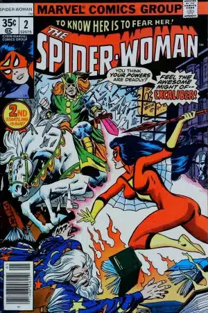 Couverture de SPIDER-WOMAN (1978) #2 - par Dave Cockrum - lecubeacomics.com