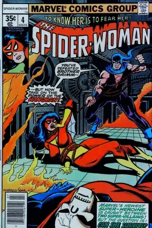 Couverture de SPIDER-WOMAN (1978) #4 - par Dave Cockrum - lecubeacomics.com